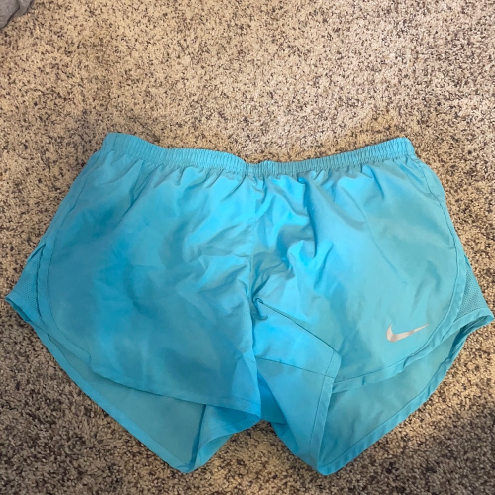 light blue nike shorts